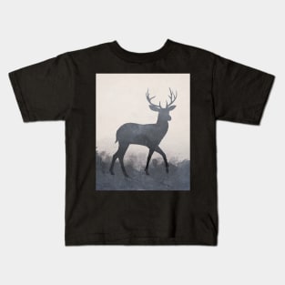 Silhouette Stag II Kids T-Shirt